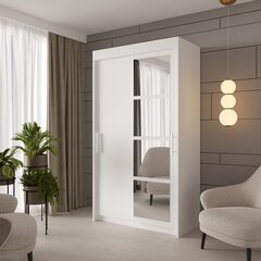 Шкаф ADRK Furniture Neroli 120, белый цвет цена и информация | Шкафы | 220.lv