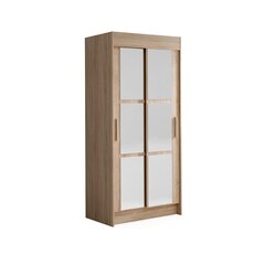 Skapis ADRK Furniture Karyl 100, brūns цена и информация | Шкафы | 220.lv