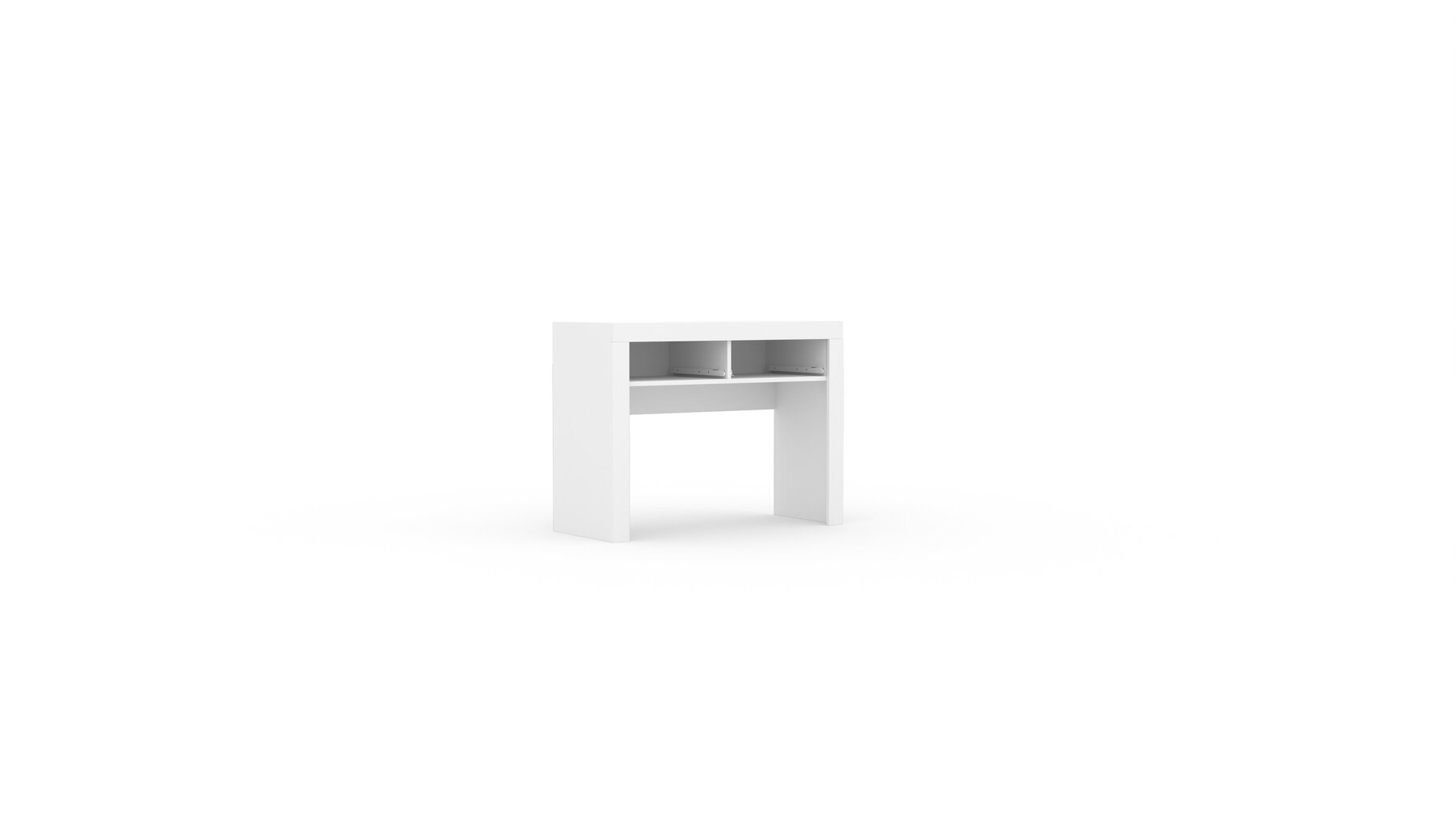 Rakstāmgalds ADRK Furniture 2SZ Cesiro, balts cena un informācija | Datorgaldi, rakstāmgaldi, biroja galdi | 220.lv