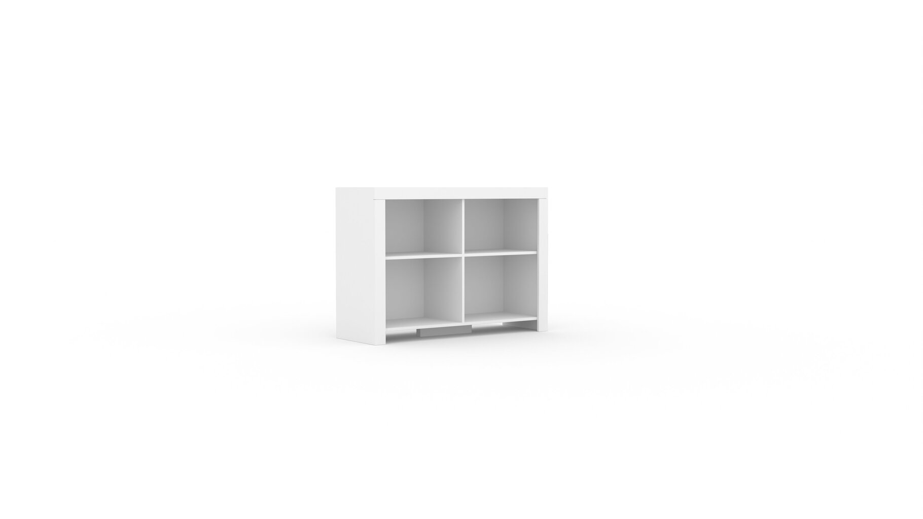 Kumode ADRK Furniture 2D 120 Cesiro, balta cena un informācija | Kumodes | 220.lv