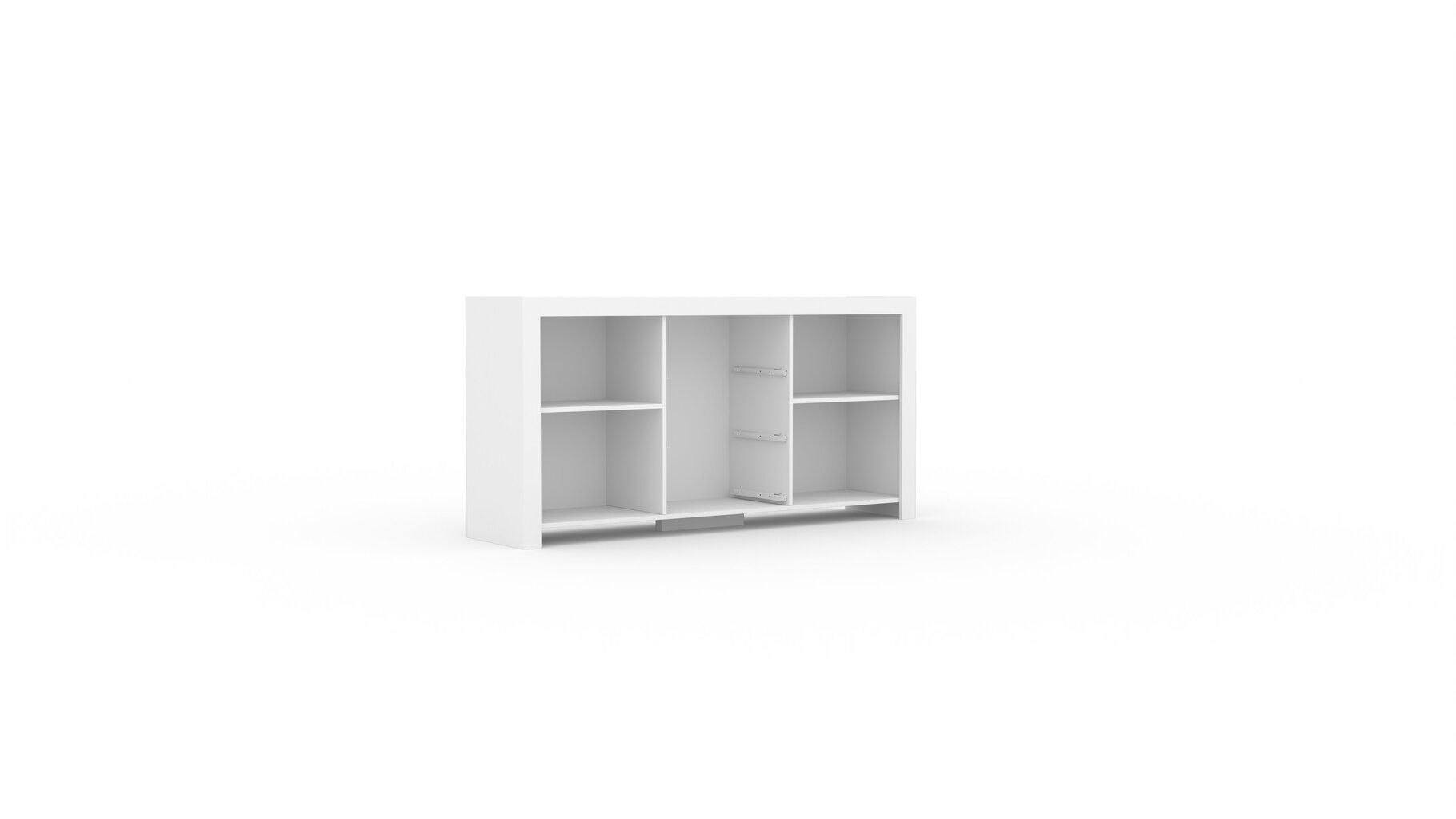 Kumode ADRK Furniture 3SZ2D Cesiro, balta цена и информация | Kumodes | 220.lv