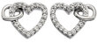 Krāšņi auskari ar īstu dimantu Hot Diamonds Flora DE605 sHD1200 цена и информация | Auskari | 220.lv