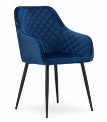 Krēsls Leobert Nugat, zils cena un informācija | Virtuves un ēdamistabas krēsli | 220.lv