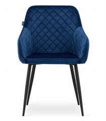 Krēsls Leobert Nugat, zils cena un informācija | Virtuves un ēdamistabas krēsli | 220.lv