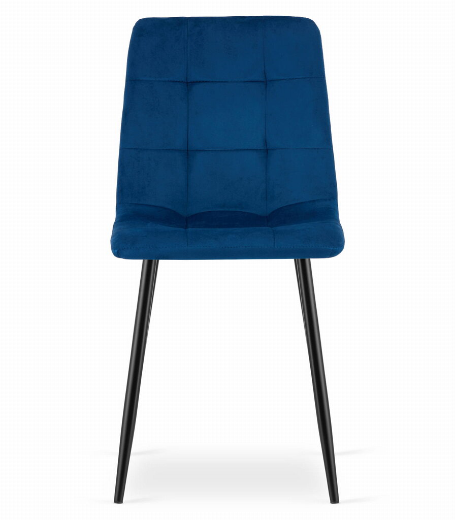 Krēsls Leobert Kara, zils cena un informācija | Virtuves un ēdamistabas krēsli | 220.lv