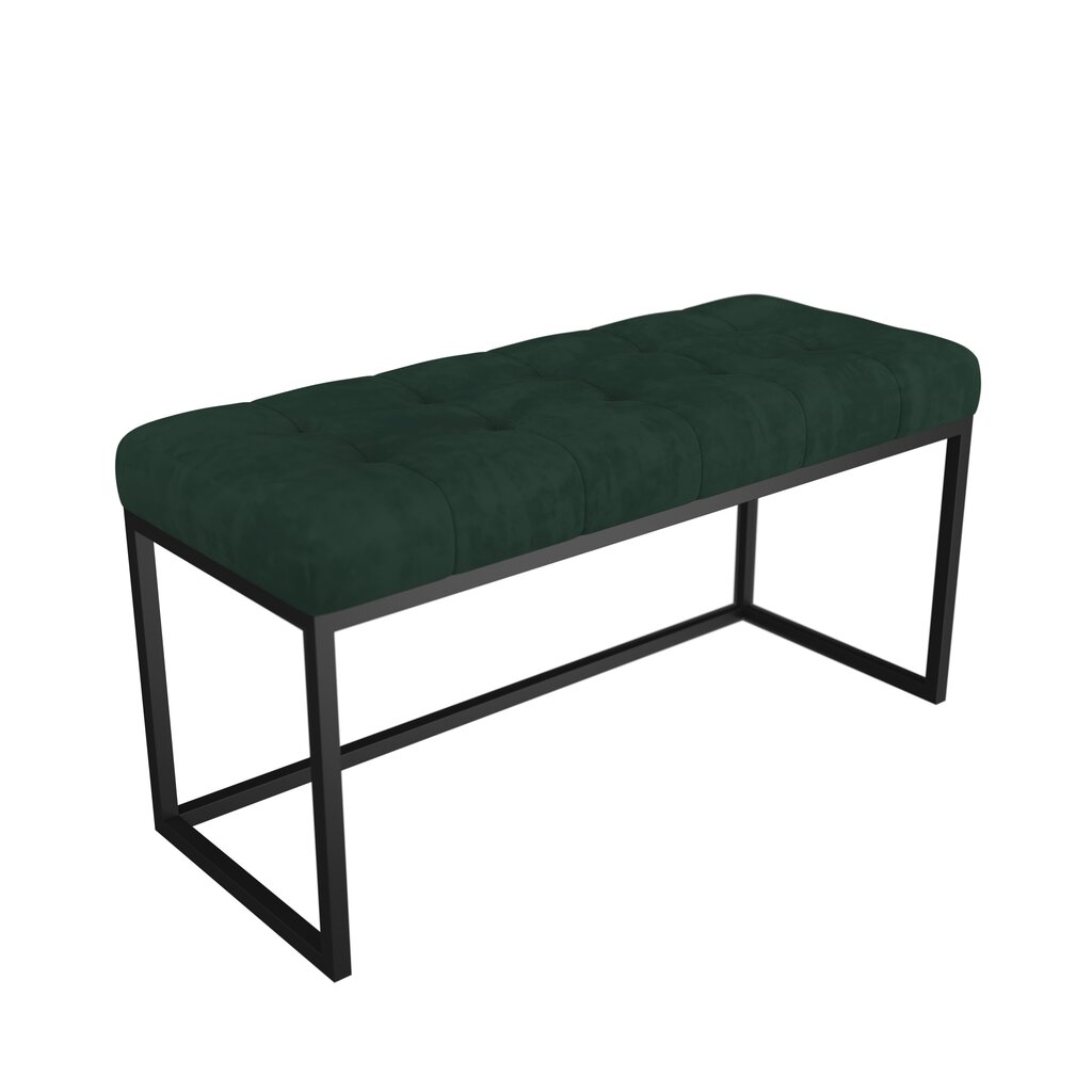 Soliņš ADRK Furniture Flit, 90x45x35 cm, tumši zils/melns цена и информация | Sēžammaisi, pufi | 220.lv