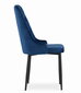 Krēsls Leobert Capri, zils цена и информация | Virtuves un ēdamistabas krēsli | 220.lv