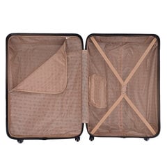 Средний чемодан M Solier 22' STL902 ABS - серый цена и информация | Чемоданы, дорожные сумки  | 220.lv
