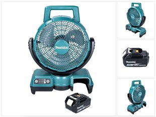 Makita DCF 203 F1 bezvadu ventilators 14,4 V - 18 V + 1x Akumulators 3,0 Ah - bez lādētāja cena un informācija | Ventilatori | 220.lv