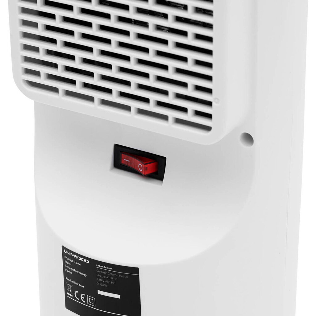 Elektriskais kolonnas radiators ar pulti 1200/2000 W цена и информация | Sildītāji | 220.lv