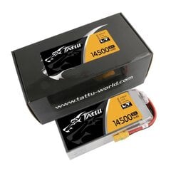 Tattu Аккумулятор Tattu 14500mAh 22.2V 30C 6S1P XT90-S цена и информация | Аккумуляторы | 220.lv