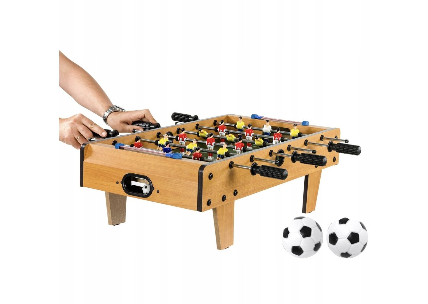 Galda futbols GamesPlanet, 70x37x25 cm cena un informācija | Galda futbols | 220.lv