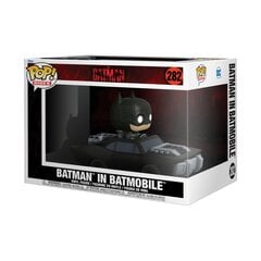 Бэтмен POP! Виниловая фигурка Rides Super Deluxe Бэтмен в бэтмобиле 15 см цена и информация | Атрибутика для игроков | 220.lv