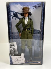 Barbie paraksts iedvesmojoša sieviešu lelle Bessie Coleman cena un informācija | Rotaļlietas meitenēm | 220.lv
