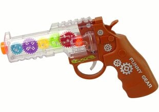 Фонарик, коричневый пистолет цена и информация | Игрушки для мальчиков | 220.lv