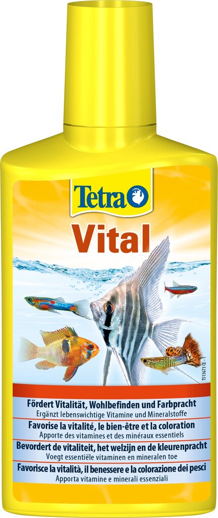 Minerālu komplekss akvārijiem Tetra Vital, 250 ml cena un informācija | Akvāriji un aprīkojums | 220.lv