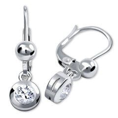 Brilio Silver Серебряные серьги с кристаллами 436 001 00328 04 sBS0540 цена и информация | Серебряный кулон | 220.lv