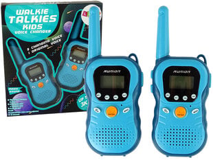 Rācija Walkie Talkies Kids Radio, zila cena un informācija | Rācijas | 220.lv