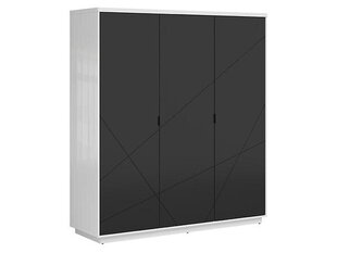 Шкаф Black Red White Forn, белый/черный цвет цена и информация | Шкафы | 220.lv
