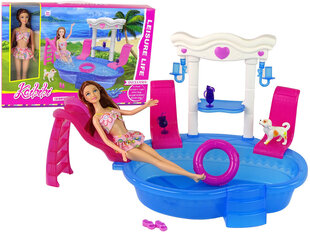Кукла с бассейном и аксессуарами цена и информация | Игрушки для девочек | 220.lv