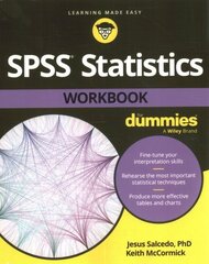 SPSS Statistics Workbook For Dummies цена и информация | Книги по социальным наукам | 220.lv