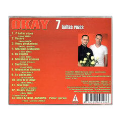 CD OKAY - 7 baltas rozes cena un informācija | Vinila plates, CD, DVD | 220.lv