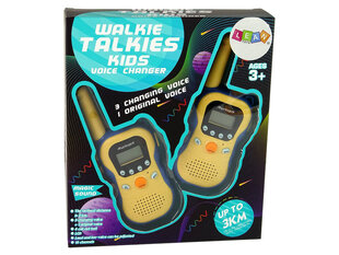 Детская рация Walkie Talkies, желтая цена и информация | Рации | 220.lv