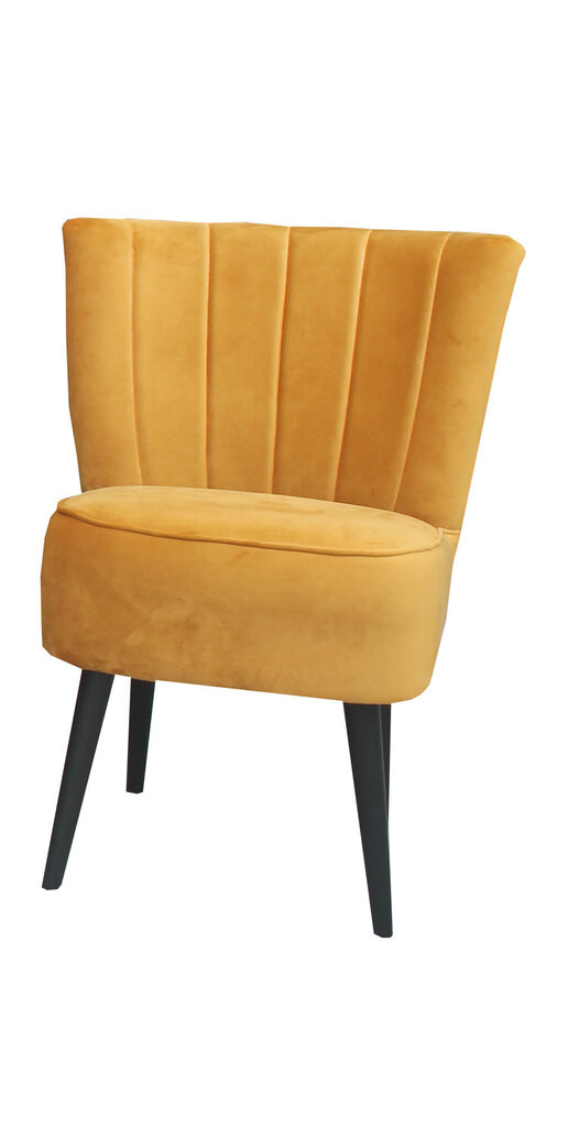 Krēsls Zico, dzeltens цена и информация | Atpūtas krēsli | 220.lv