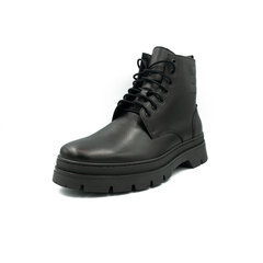 Ботинки мужские Nicolo Ferretti L4800N322, черные цена и информация | Мужские ботинки | 220.lv