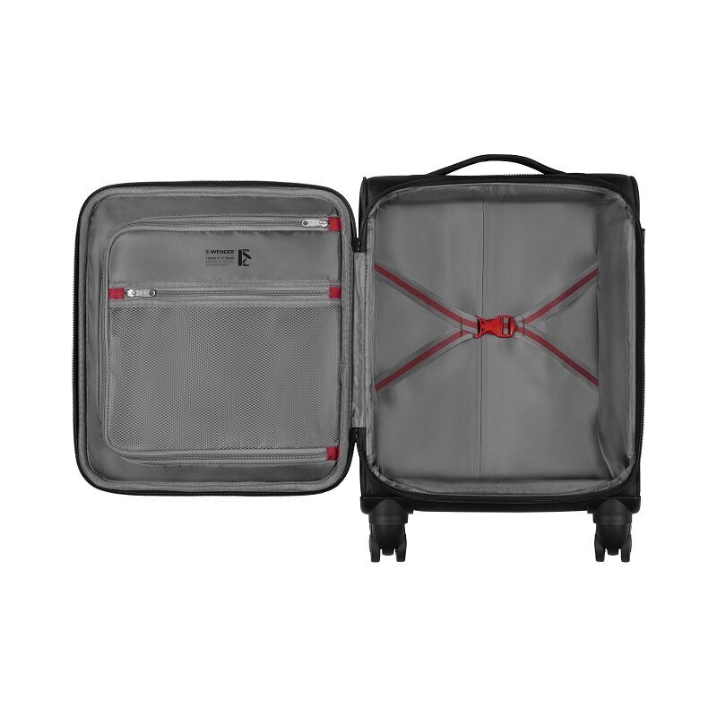 Rokas bagāžas koferis Wenger Syght, melns cena un informācija | Koferi, ceļojumu somas | 220.lv