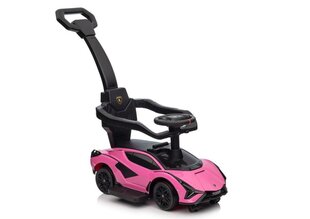 Stumjamā mašīna Lamborghini, rozā cena un informācija | Rotaļlietas zīdaiņiem | 220.lv