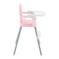 Barošanas krēsls Kikkaboo Spoony 3in1, Pink cena un informācija | Barošanas krēsli | 220.lv