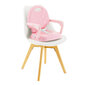 Barošanas krēsls Kikkaboo Spoony 3in1, Pink cena un informācija | Barošanas krēsli | 220.lv