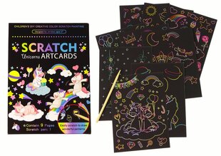 Grāmata bērniem Scratch, vienradži cena un informācija | Attīstošās rotaļlietas | 220.lv