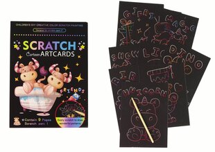 Grāmata bērniem Scratch, multiplikācijas filmu dzīvnieki cena un informācija | Attīstošās rotaļlietas | 220.lv