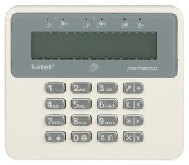 Tastatūras trauksmes vadības panelis Satel PRF-LCD-A2 ABAX2 cena un informācija | Drošības sistēmu piederumi | 220.lv