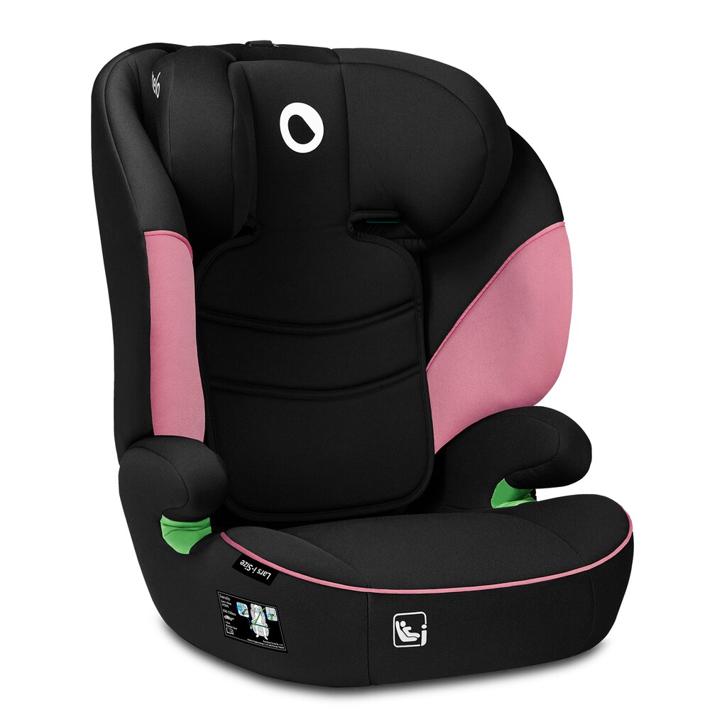 Autokrēsliņš Lionelo Lars i-Size, 15 - 36 kg, Pink Baby cena un informācija | Autokrēsliņi | 220.lv