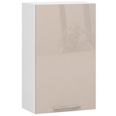 Кухонный шкаф Akord Oliwia W50, белый/коричневый цвет цена и информация | Кухонные шкафчики | 220.lv