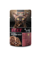 Leonardo Beef + Extra Pull Beef kaķiem ar liellopa gaļu un liellopa gaļas sautējumu 70g cena un informācija | Konservi kaķiem | 220.lv