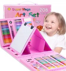 Liels zīmēšanas komplekts bērniem cena un informācija | Modelēšanas un zīmēšanas piederumi | 220.lv