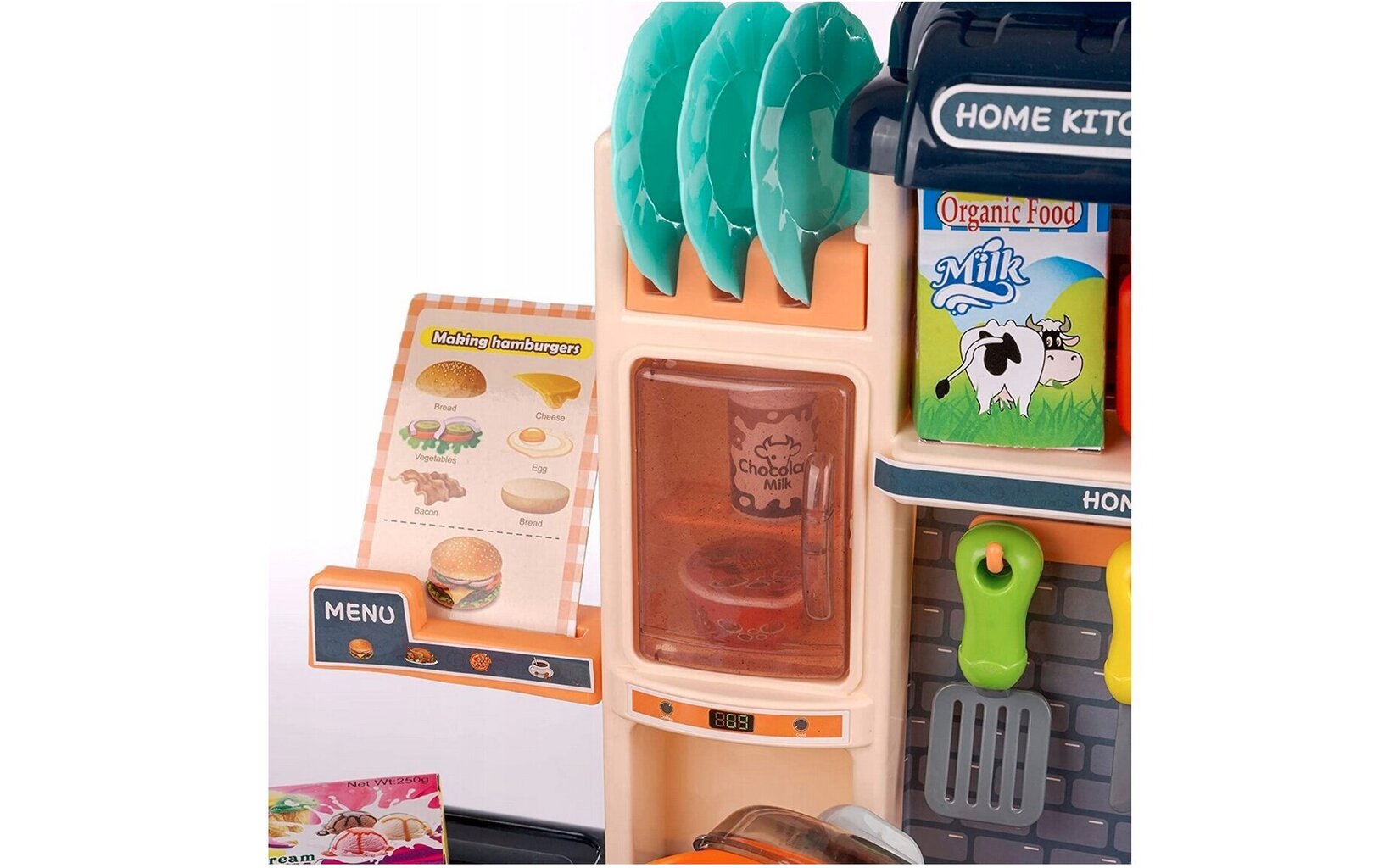 Bērnu virtuve, 42 priekšmeti cena un informācija | Rotaļlietas meitenēm | 220.lv