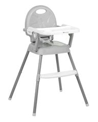Barošanas krēsls Kikkaboo Spoony 3in1, Grey цена и информация | Стульчики для кормления | 220.lv