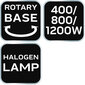 Halogēna infrasarkano staru sildītājs NEO 90-114, 1200 W cena un informācija | Sildītāji | 220.lv