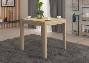 Журнальный столик ADRK Furniture Olaf 1, 80x80см, светло-коричневый цвет цена и информация | Журнальные столики | 220.lv