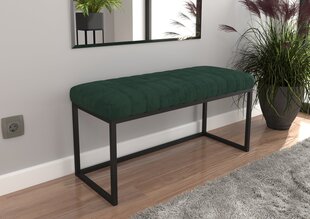 Скамья ADRK Furniture Flit, 90x45x35 см, красный/черный цвет цена и информация | Кресла-мешки и пуфы | 220.lv