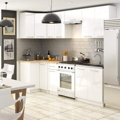 Кухонный шкаф Akord Oliwia W50, белый цвет цена и информация | Кухонные шкафчики | 220.lv