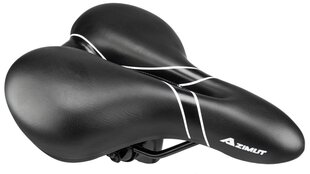 Velosipēda sēdeklis Azimut Comfort Full Cut, 265x200mm cena un informācija | Azimut Sports, tūrisms un atpūta | 220.lv