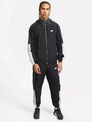 Товар с повреждением. Мужской спортивный костюм Nike NSW Contrast Woven Hooded, черный/серый, XL цена и информация | Товары с повреждениями | 220.lv