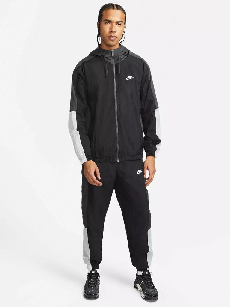 Prece ar bojājumu. Nike vīriešu treniņtērps Nsw Spe Wvn Hd Trk Suit, melns-pelēks, XL cena un informācija | Preces ar bojājumiem | 220.lv