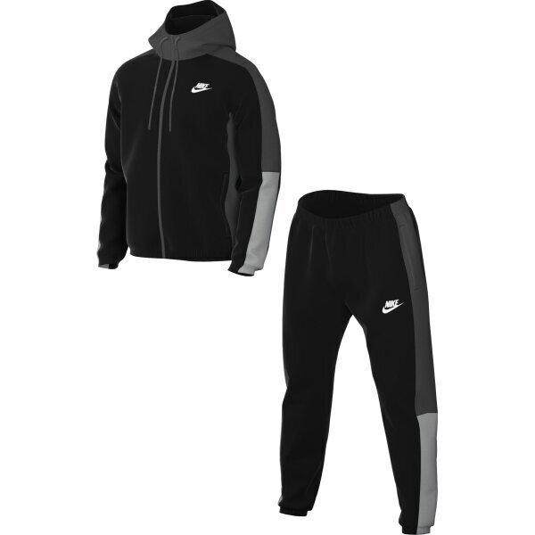 Prece ar bojājumu. Nike vīriešu treniņtērps Nsw Spe Wvn Hd Trk Suit, melns-pelēks, XL cena un informācija | Preces ar bojājumiem | 220.lv